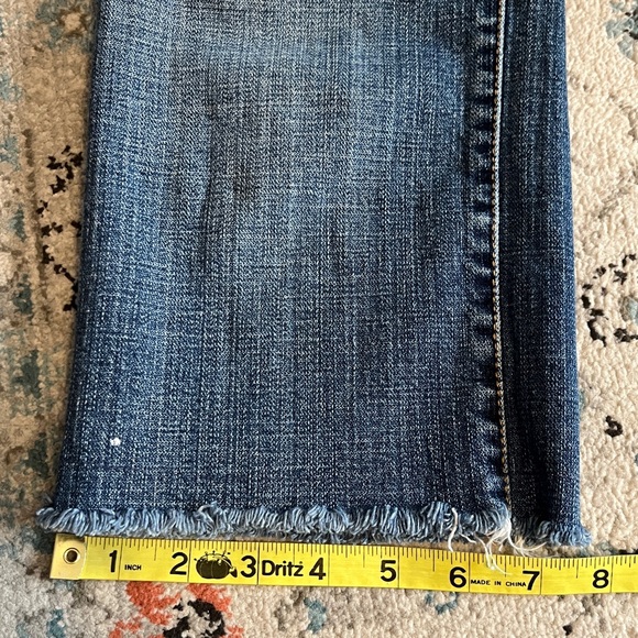 Levi’s Blue Straight 505 Cut-off Capri Jeans - Picture 7 of 15